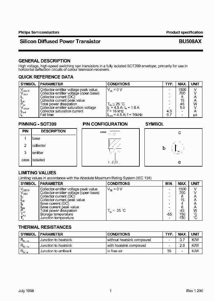 BU508AX_114002.PDF Datasheet