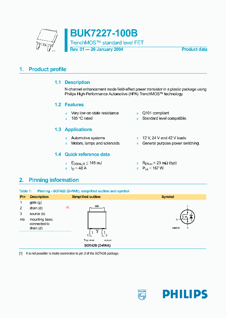 BUK7227-100B_59676.PDF Datasheet