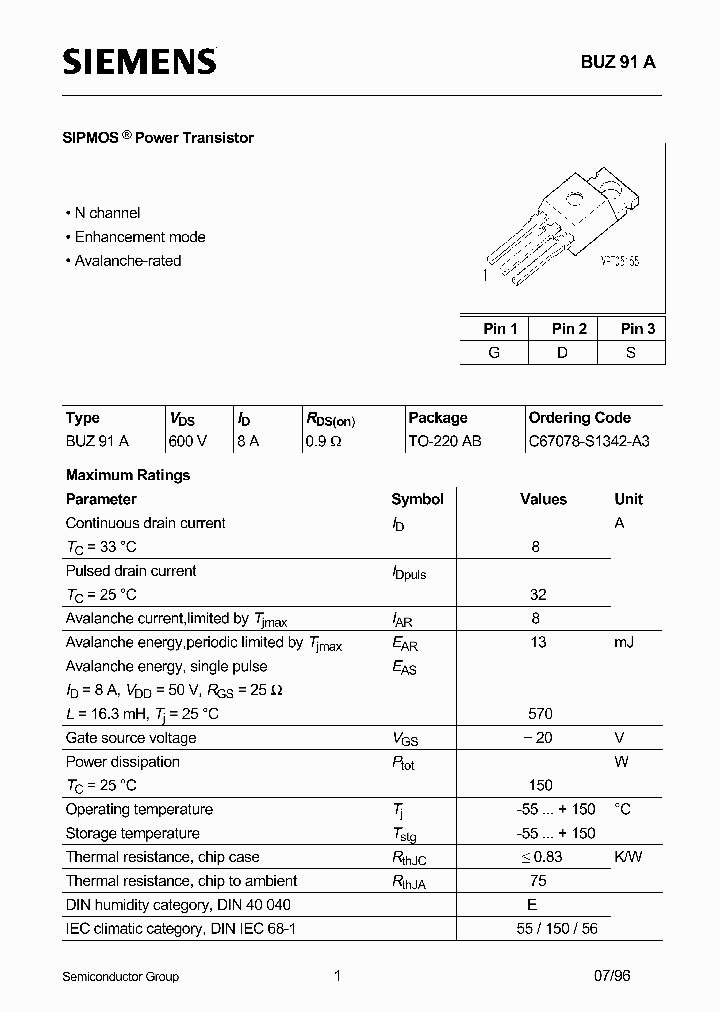 BUZ91A_195061.PDF Datasheet