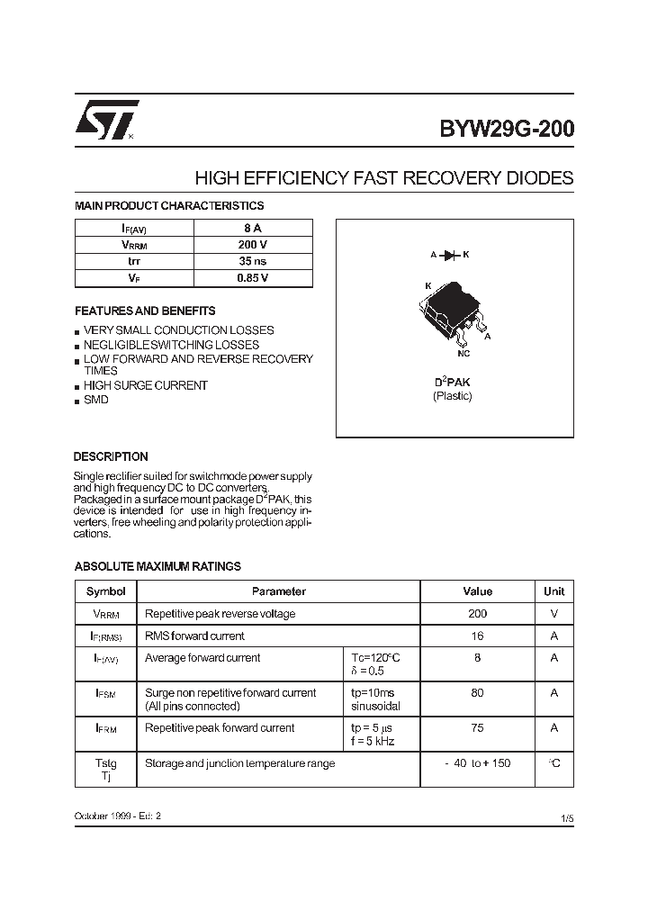 BYW29G200_145933.PDF Datasheet