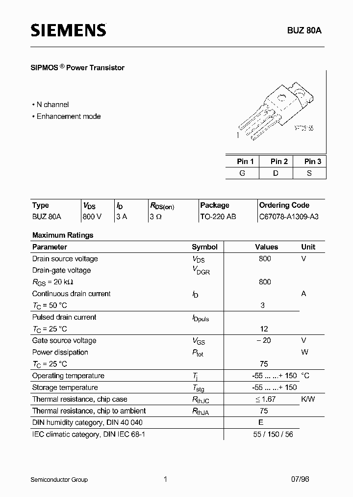 C67078-A1309-A3_161338.PDF Datasheet