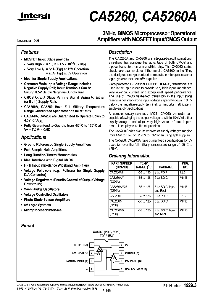 CA5260_148522.PDF Datasheet