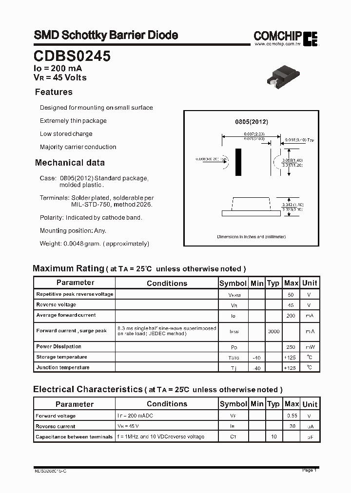 CDBS0245_163996.PDF Datasheet