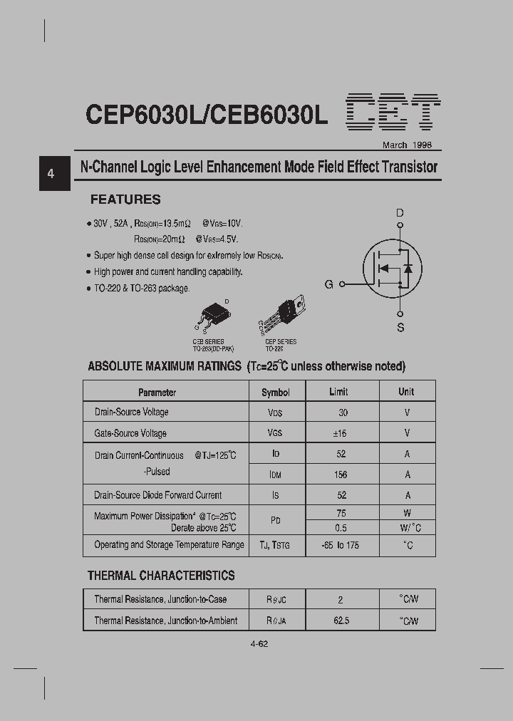 CEP6030L_107801.PDF Datasheet