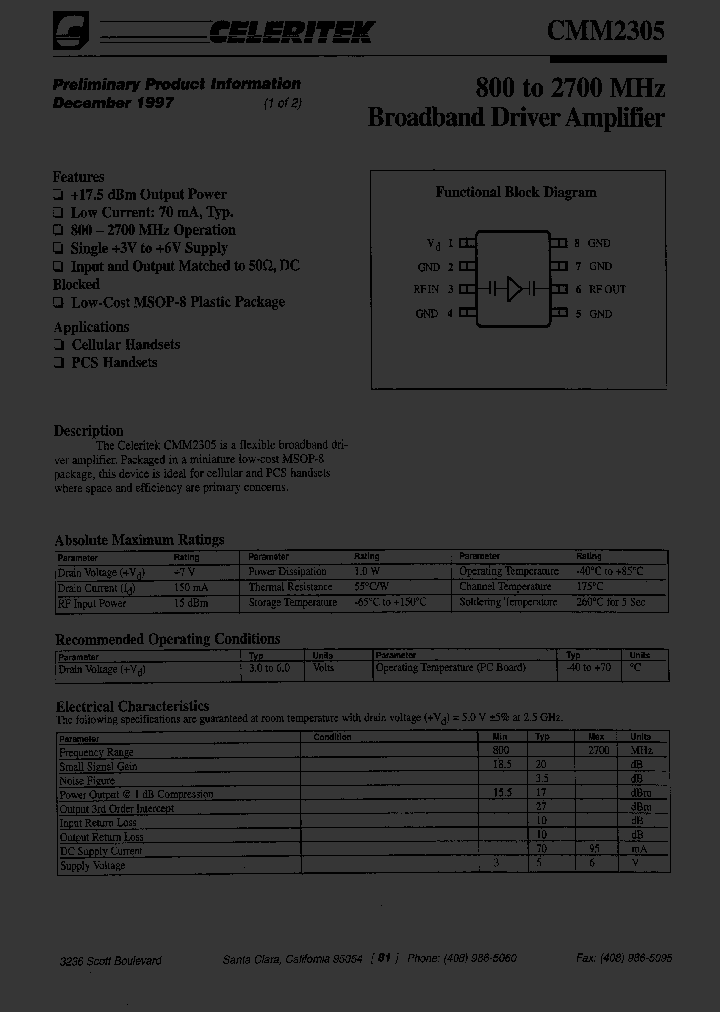 CMM2305_182614.PDF Datasheet