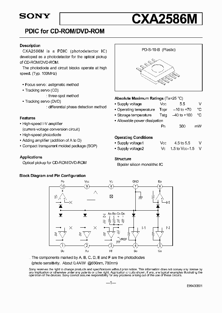 cxa2586-24163-pdf-datasheet-download-ic-on-line