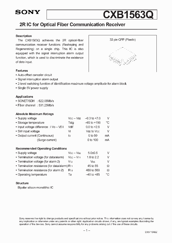 CXB1563Q_40389.PDF Datasheet