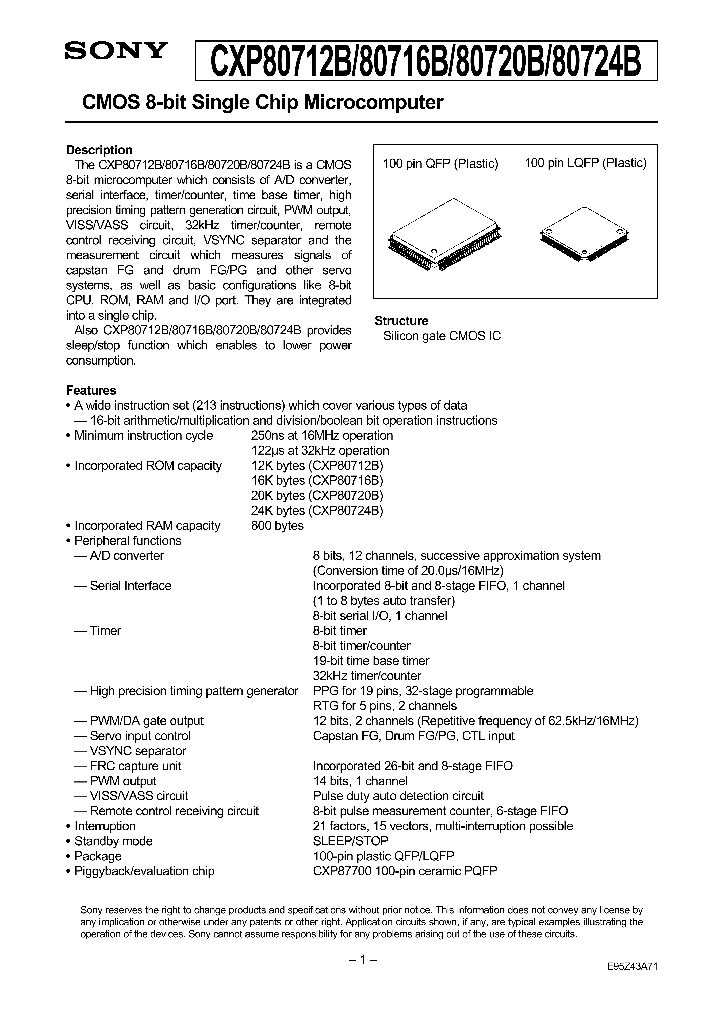 CXP80712B_105600.PDF Datasheet