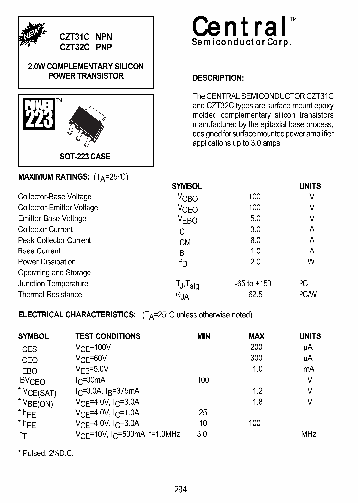 CZT32C_41335.PDF Datasheet