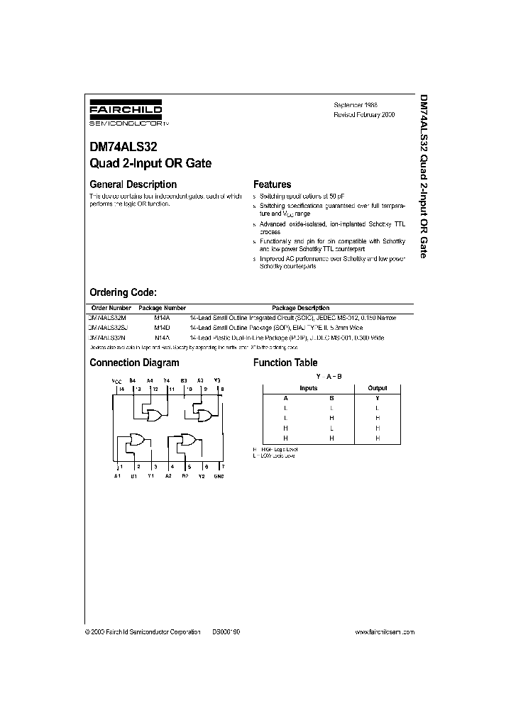 DM74ALS32_83827.PDF Datasheet