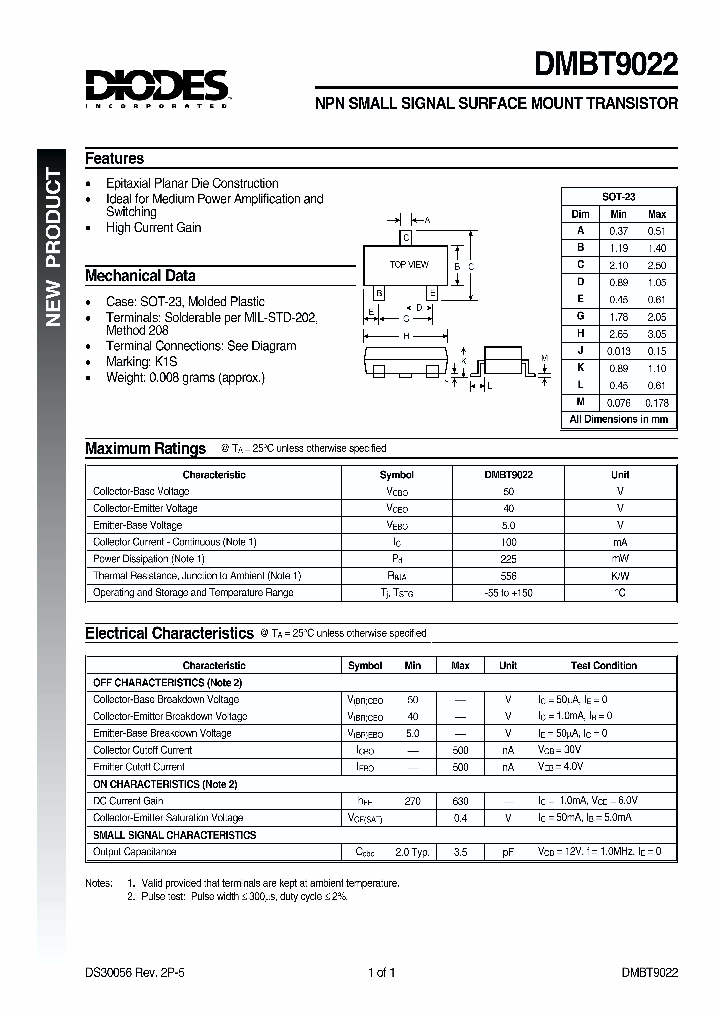 DMBT9022_72436.PDF Datasheet