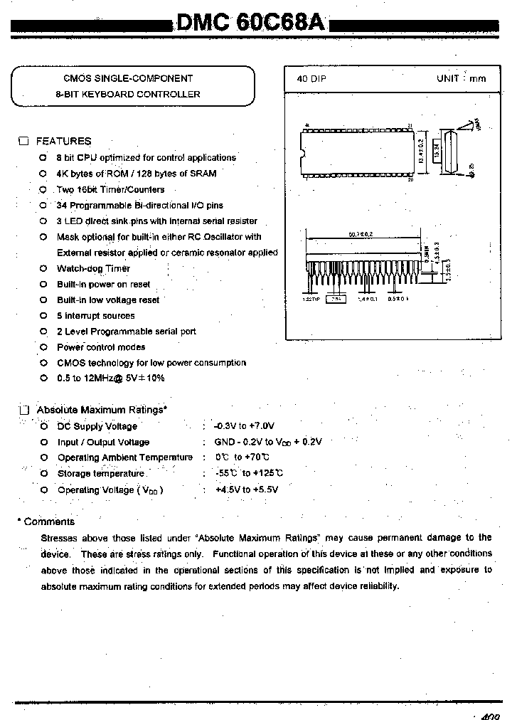 DMC60C68A_137310.PDF Datasheet