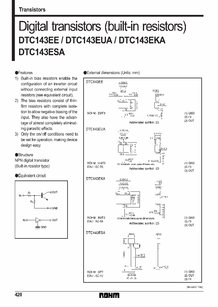DTC143EE_24795.PDF Datasheet
