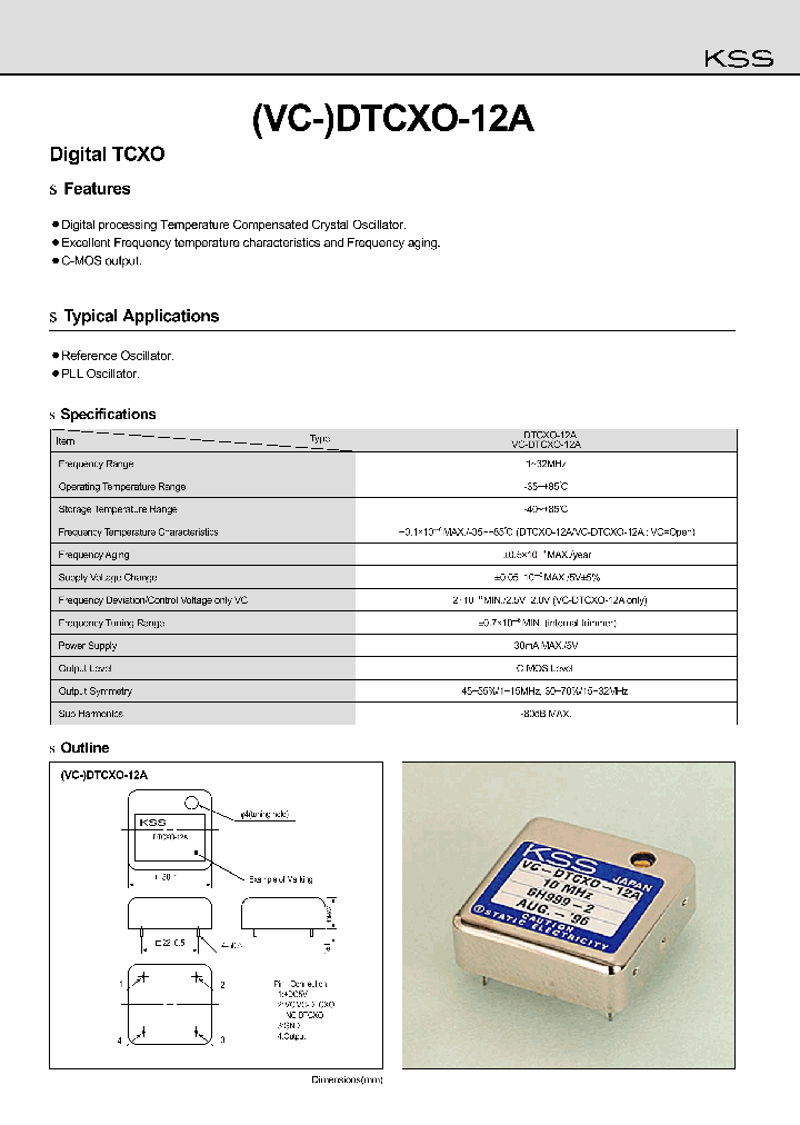 DTCXO-12A_195969.PDF Datasheet