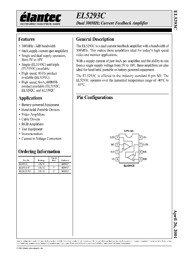 EL5293_141423.PDF Datasheet