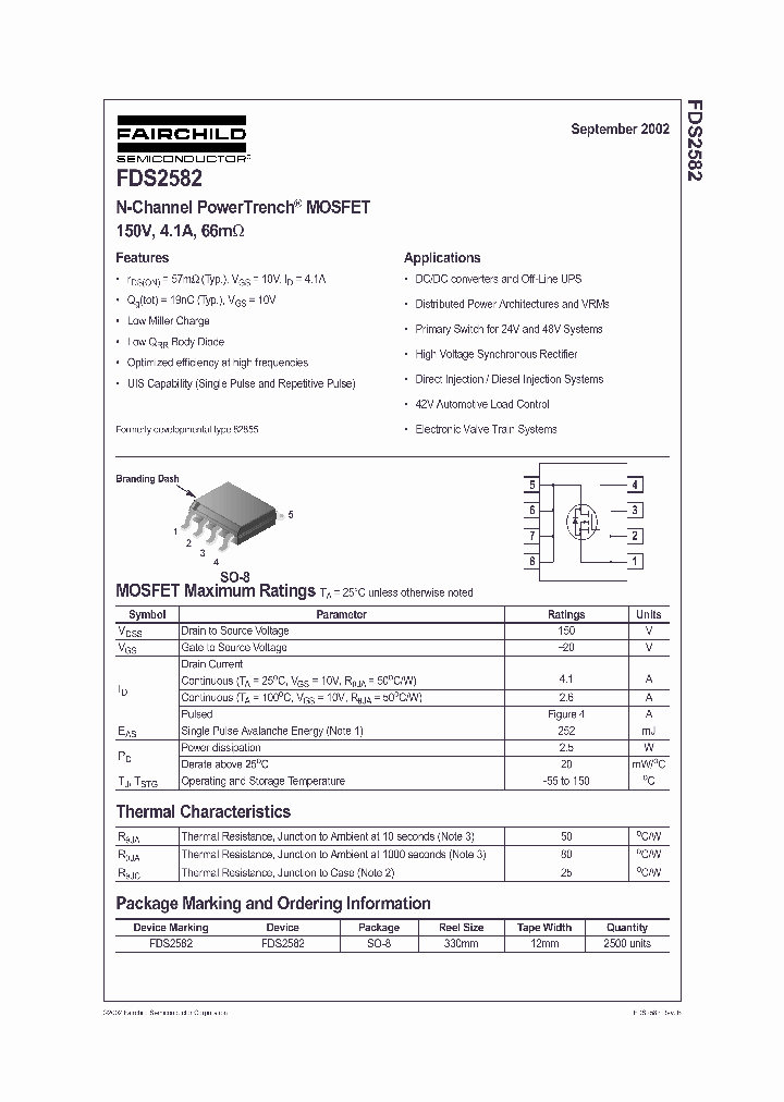 FDS2582_9269.PDF Datasheet