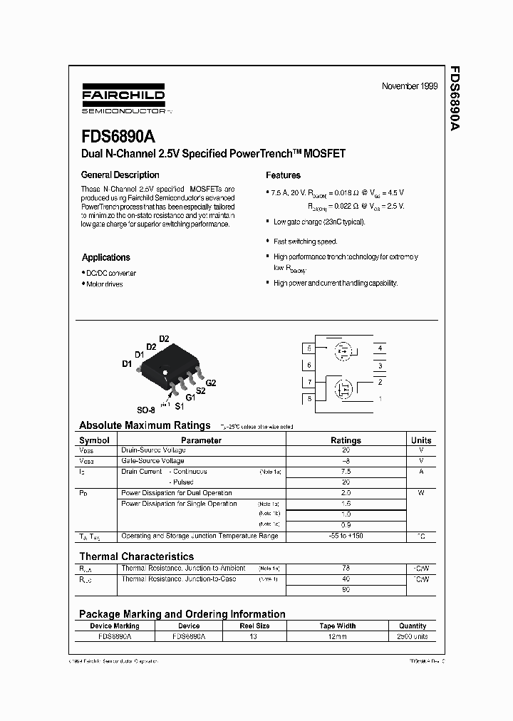 FDS6890A_108265.PDF Datasheet