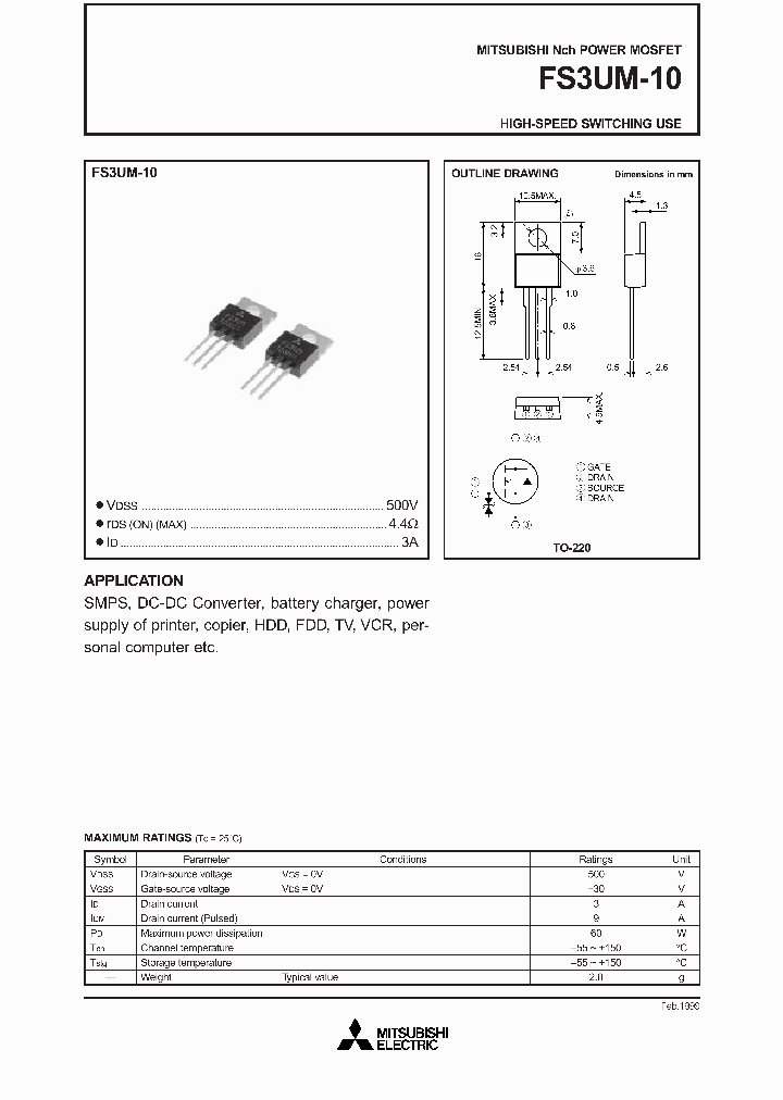 FS3UM-10_59827.PDF Datasheet