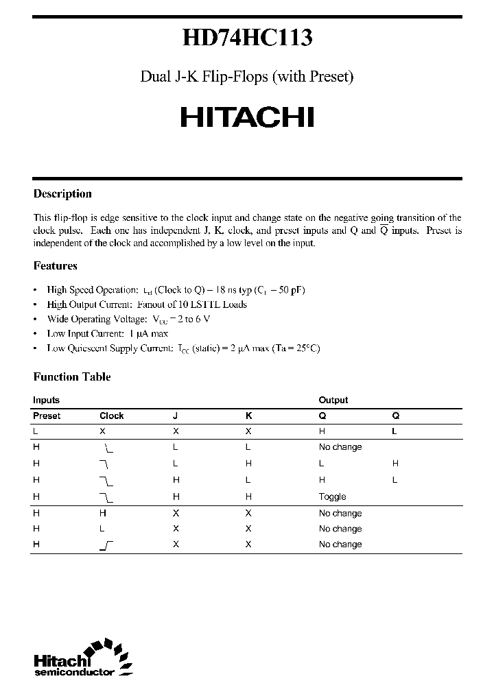 HD74HC113_166521.PDF Datasheet