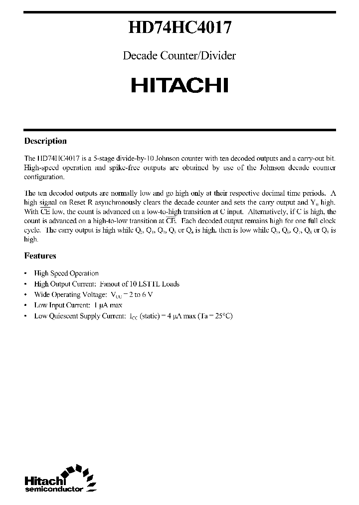 HD74HC4017_85320.PDF Datasheet