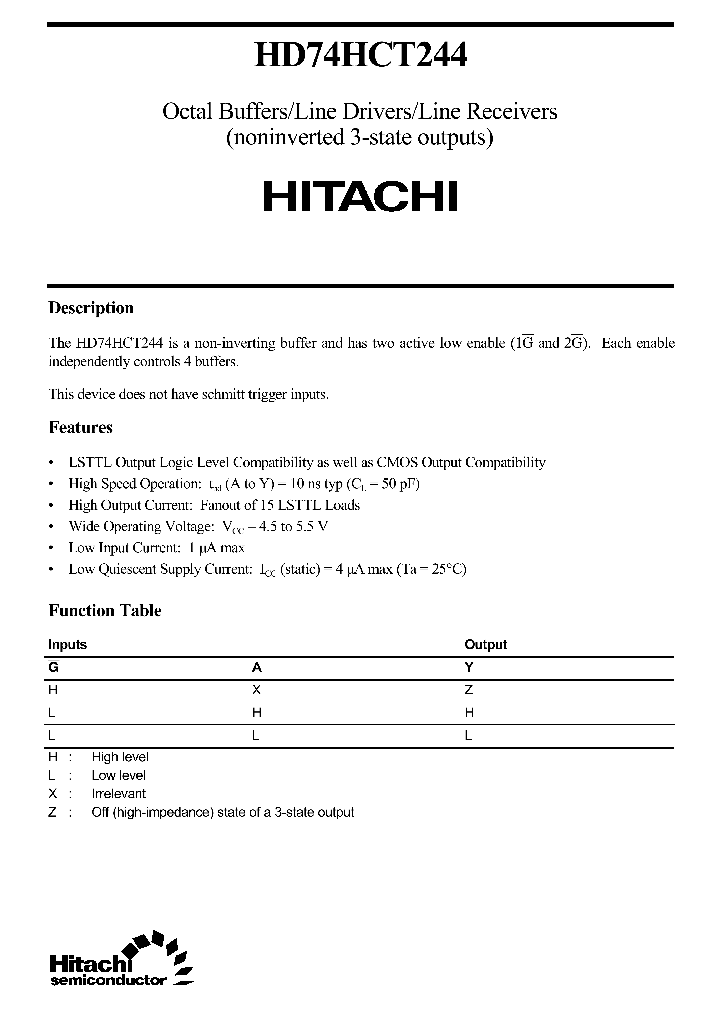 HD74HCT244_85337.PDF Datasheet