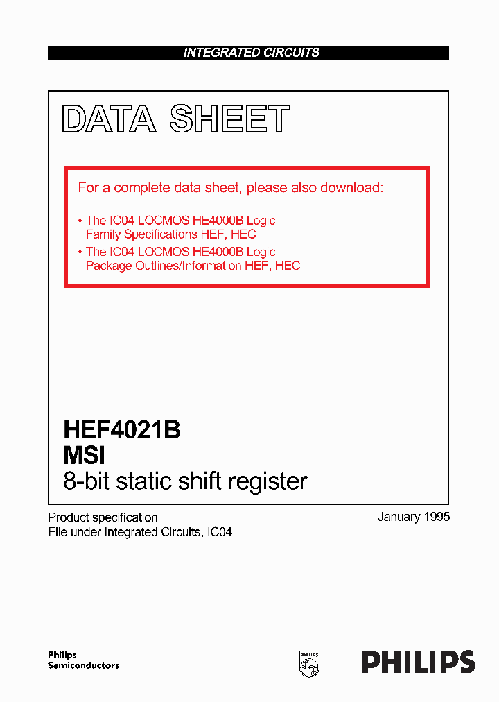 HEF4021B_102838.PDF Datasheet