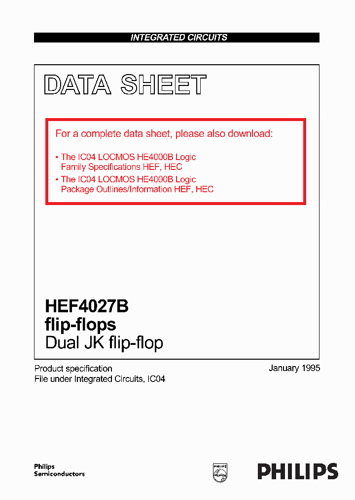HEF4027_102896.PDF Datasheet