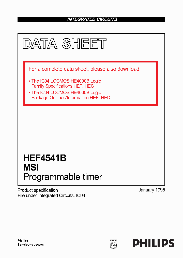 HEF4541B_159933.PDF Datasheet