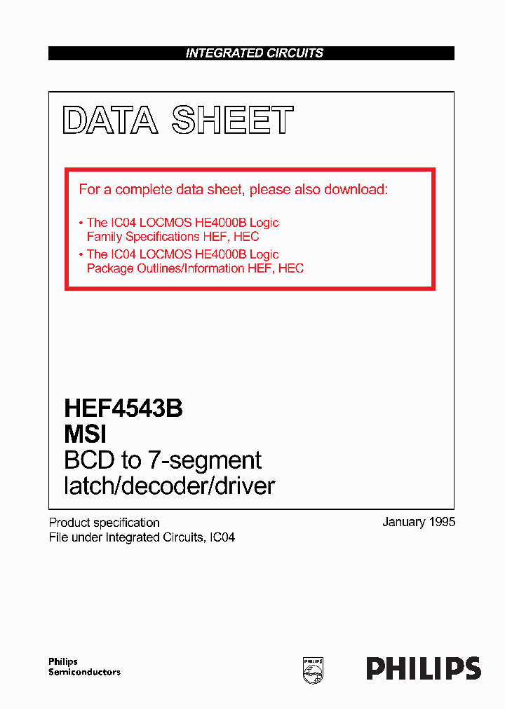 HEF4543B_159939.PDF Datasheet