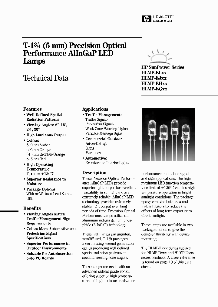 HLMPDL24_42179.PDF Datasheet