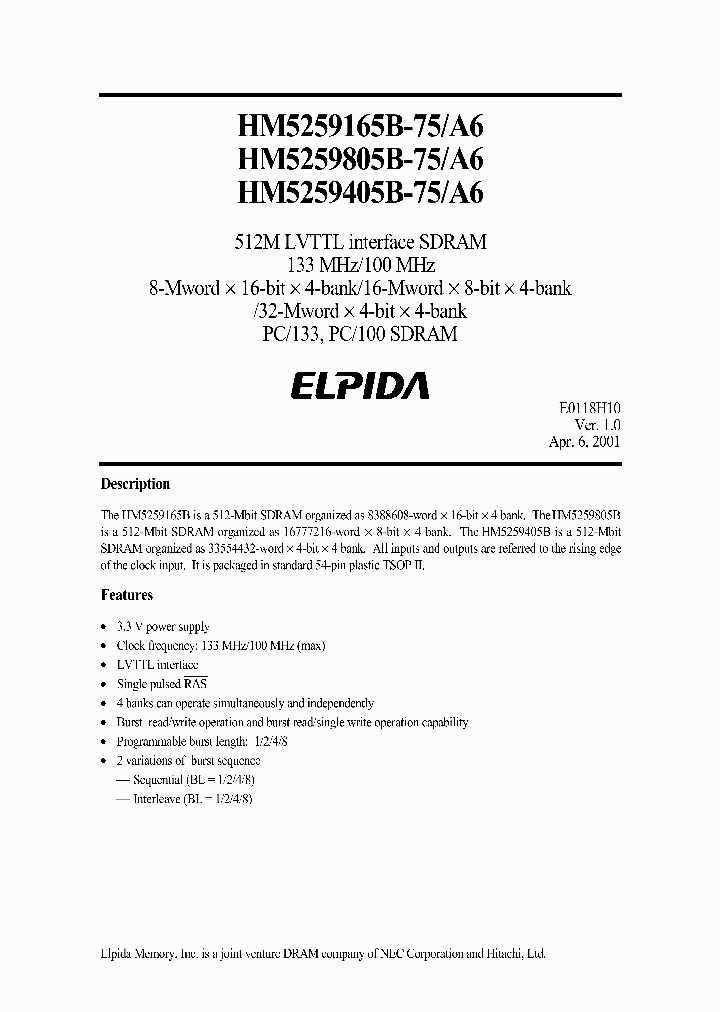 HM5259165B_41012.PDF Datasheet