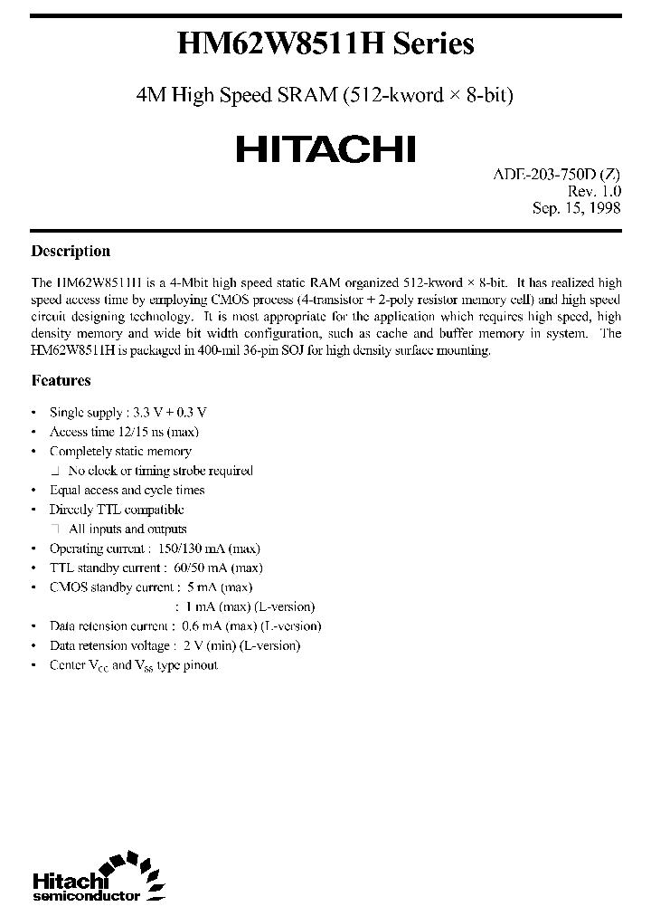 HM62W8511H_134759.PDF Datasheet