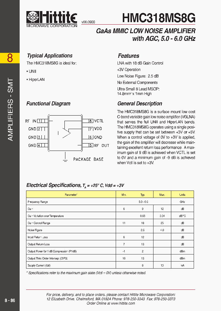 HMC318MS8G_13710.PDF Datasheet