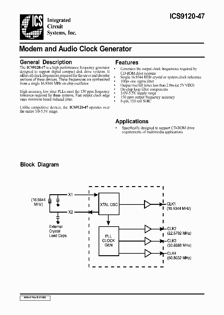 ICS9120-47_118190.PDF Datasheet