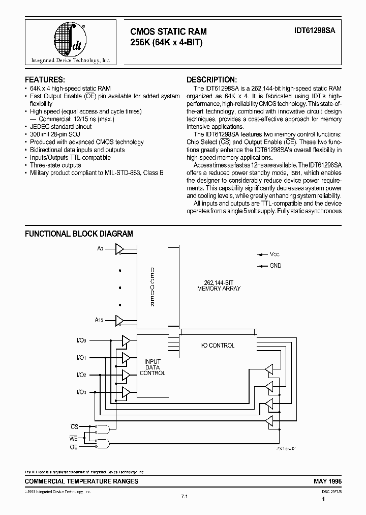 IDT6129_109146.PDF Datasheet