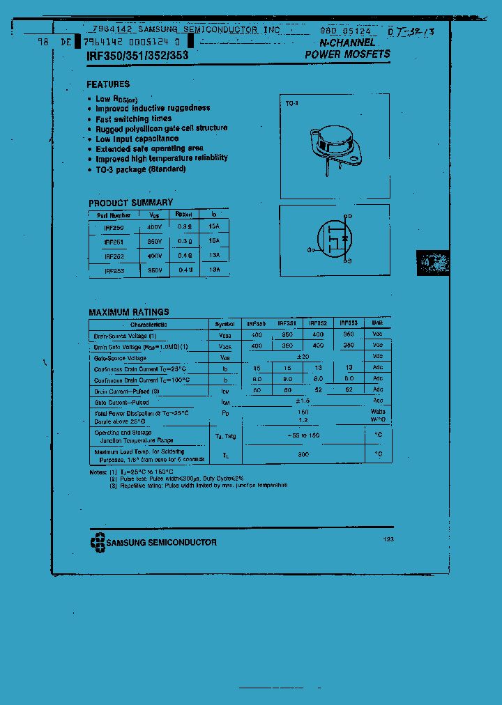 IRF350_5841.PDF Datasheet