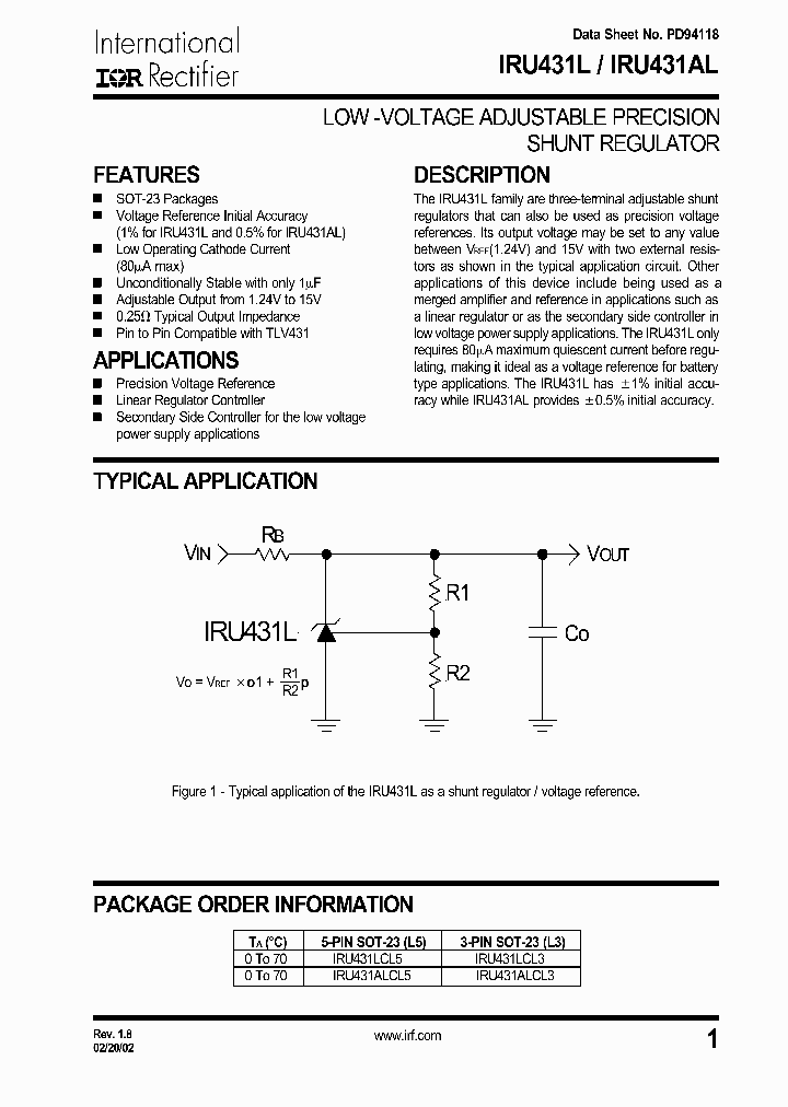 IRU431AL_62690.PDF Datasheet