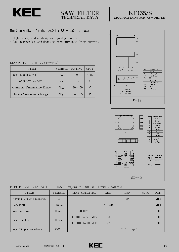 KF155_26991.PDF Datasheet