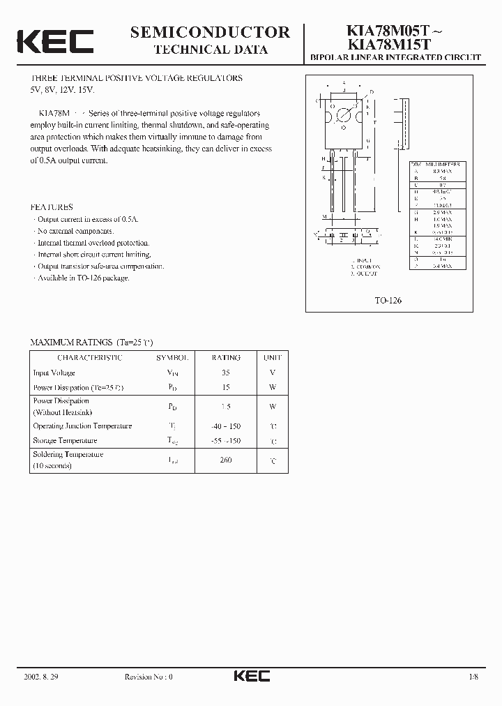 KIA78M12T_10920.PDF Datasheet