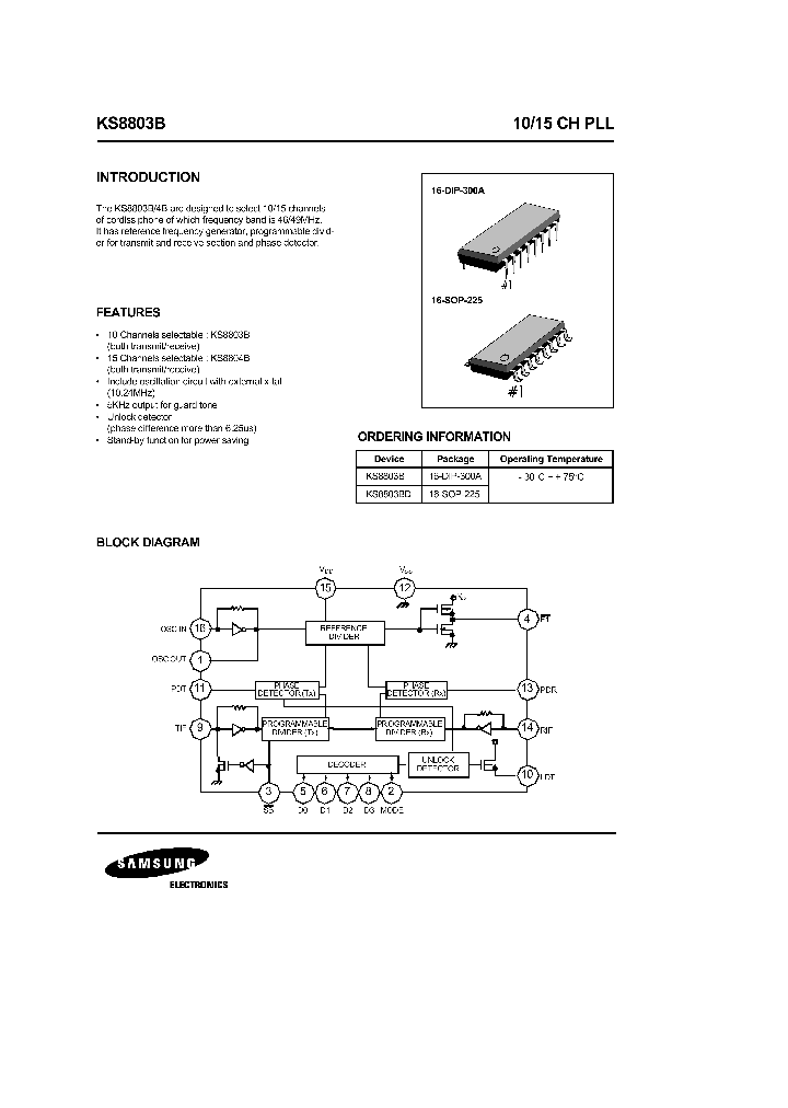 KS8803_122341.PDF Datasheet Download --- IC-ON-LINE