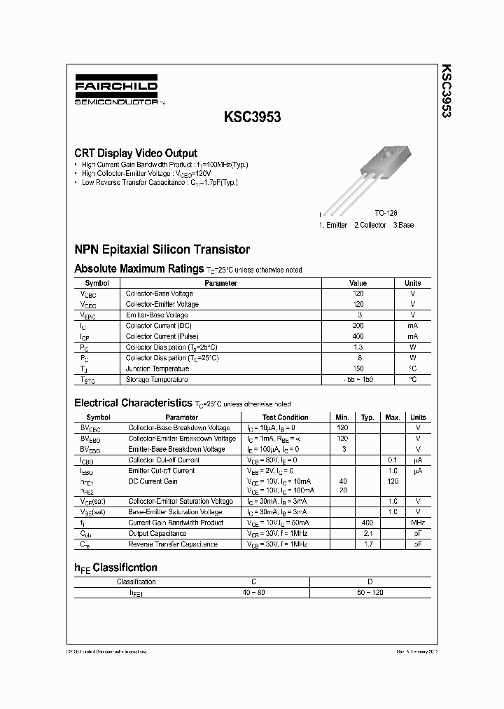 KSC3953_187328.PDF Datasheet