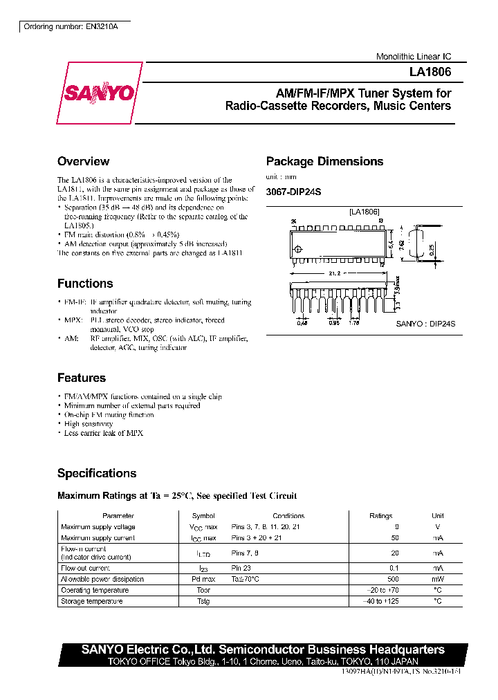 LA1806_104794.PDF Datasheet