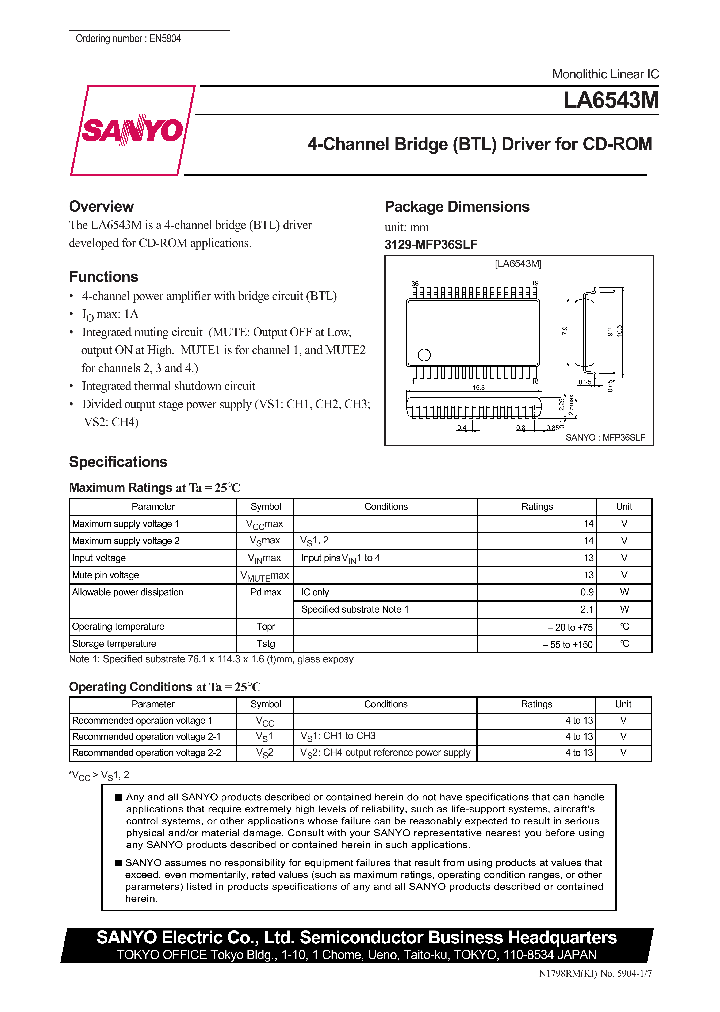 LA6543M_144550.PDF Datasheet