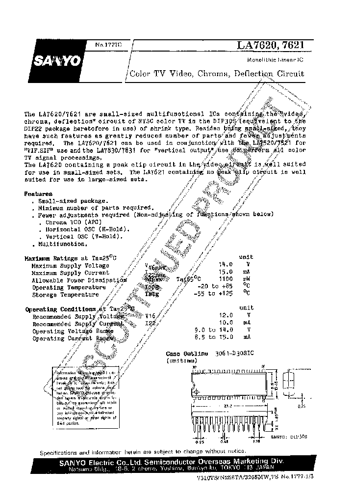 LA7620_166116.PDF Datasheet