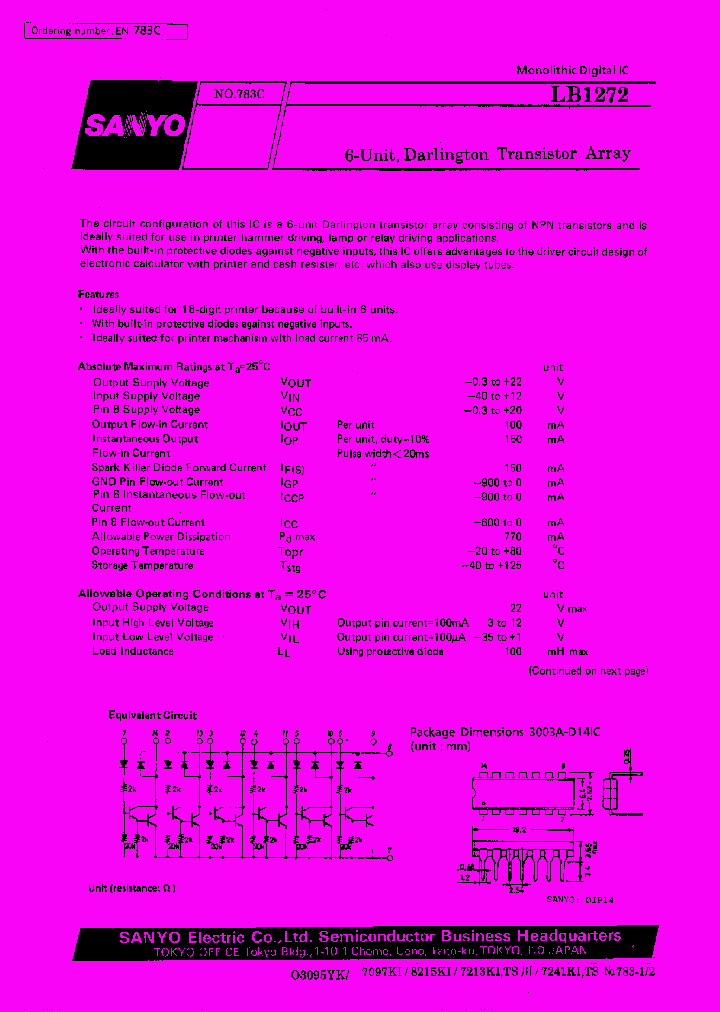 LB1272_97483.PDF Datasheet