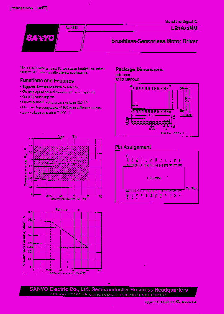 LB1672_166275.PDF Datasheet Download