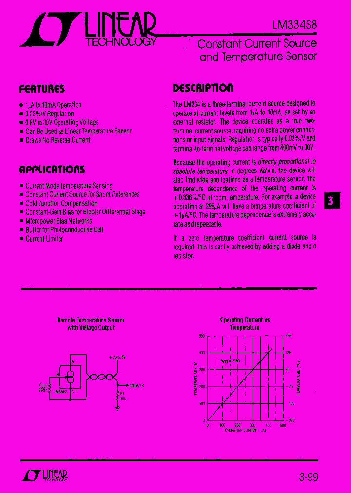 Lm334s8 103940 pdf datasheet download ic on line