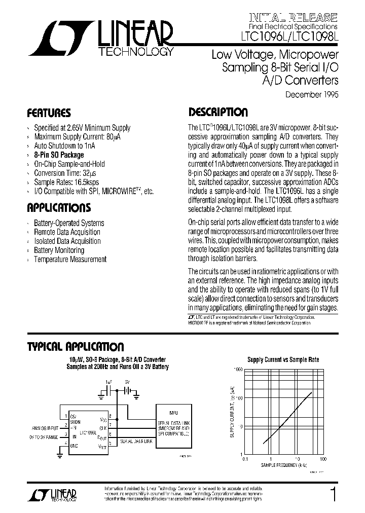 LTC1096L_82909.PDF Datasheet