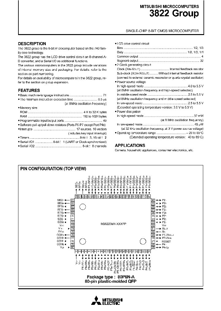 M38223E4FP_132731.PDF Datasheet