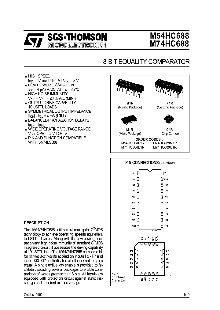 M74HC688_179700.PDF Datasheet